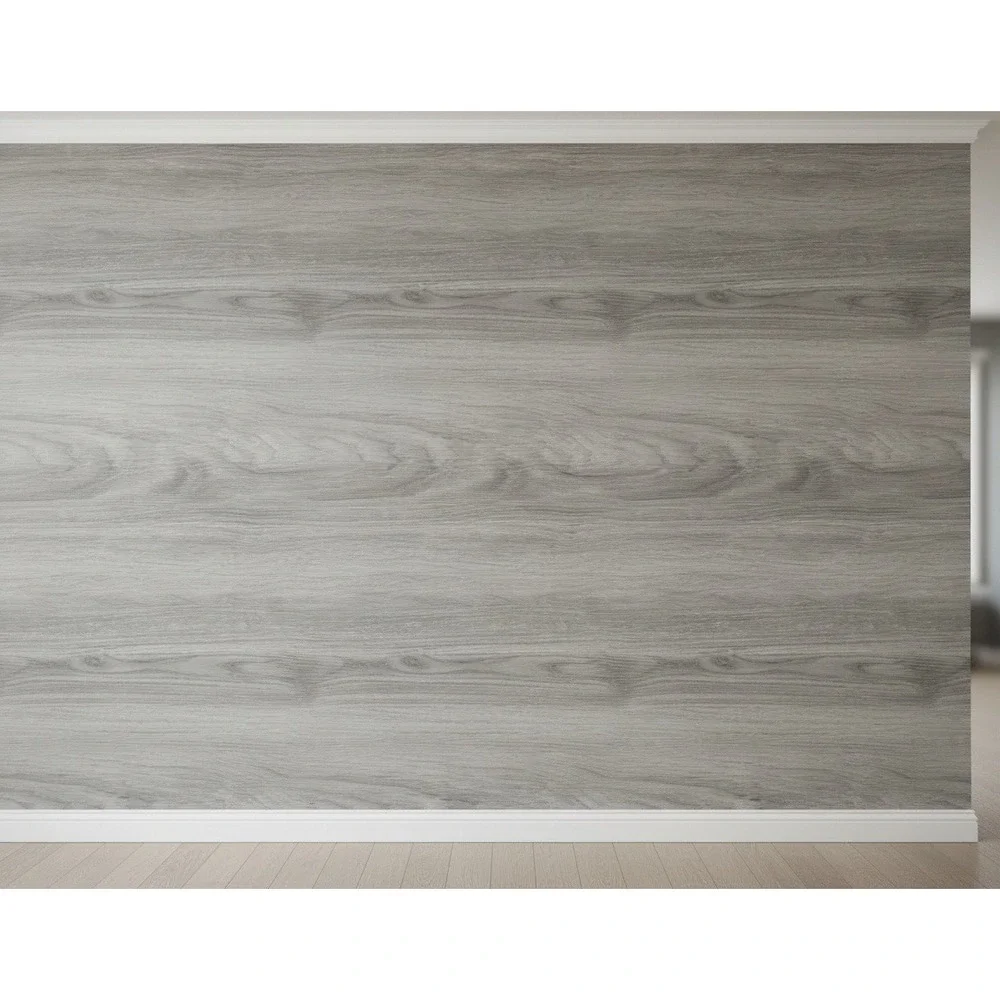 LaCheery Grey Wood Peel and Stick Wallpaper 15.8x80 Self Adhesive Vinyl Film